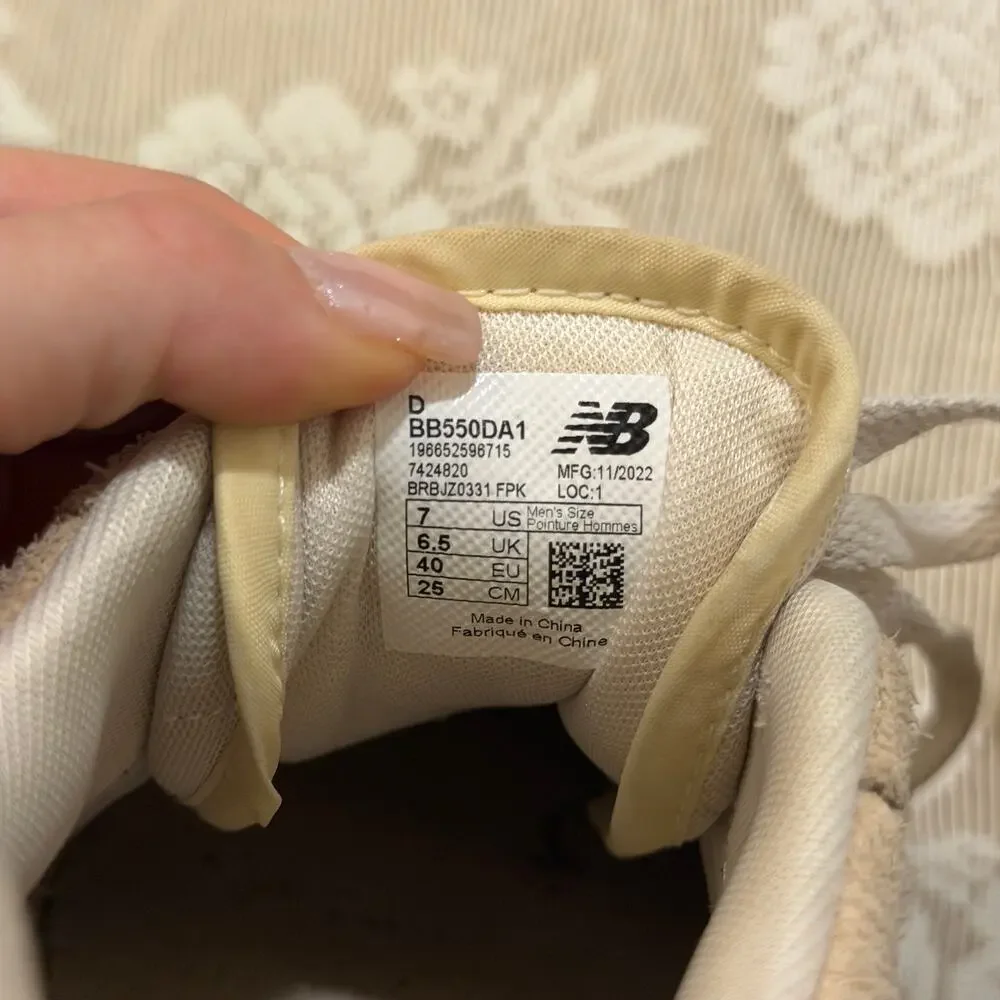 Aimé Leon Dore x New Balance 550 Suede Sneakers Men’s 7 / Women’s 8.5